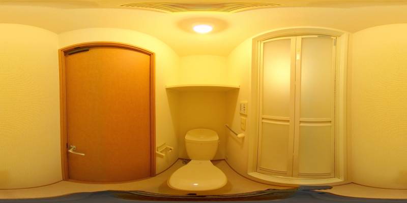 パノラマ画像トイレ