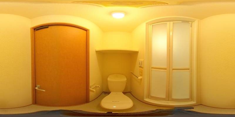 パノラマ画像トイレ