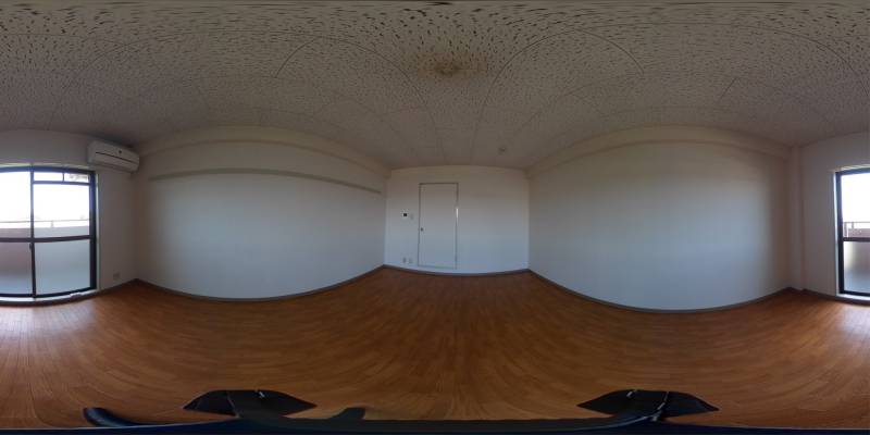 パノラマ画像洋室