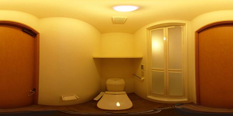 パノラマ画像トイレ