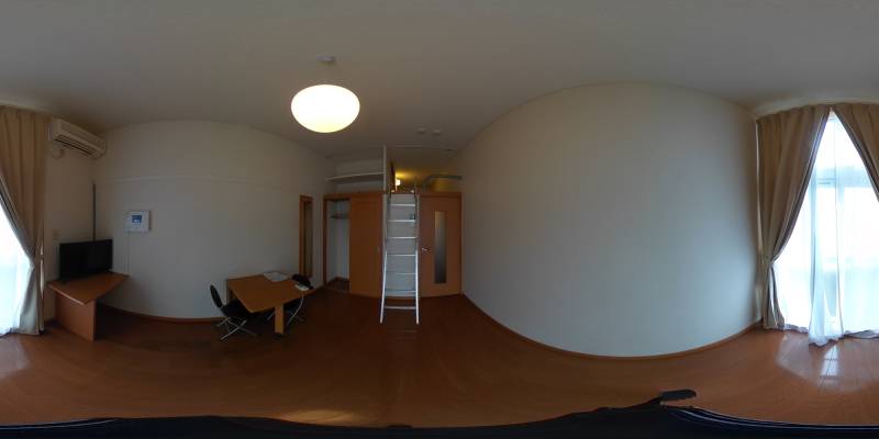 パノラマ画像洋室