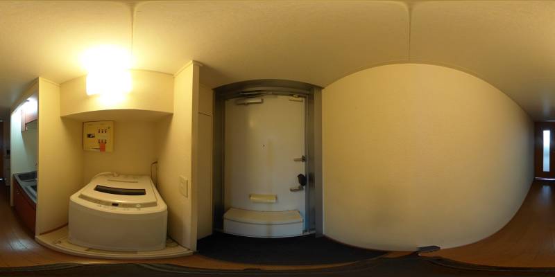 パノラマ画像玄関