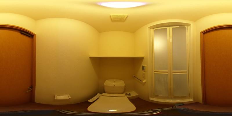 パノラマ画像トイレ