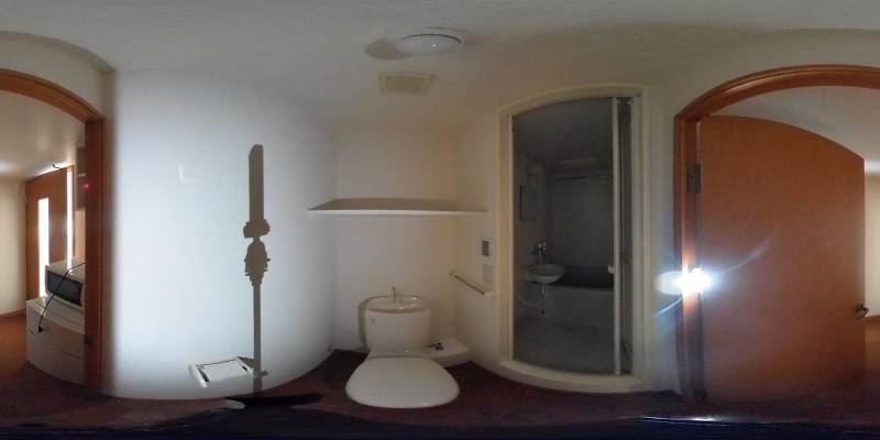 パノラマ画像トイレ