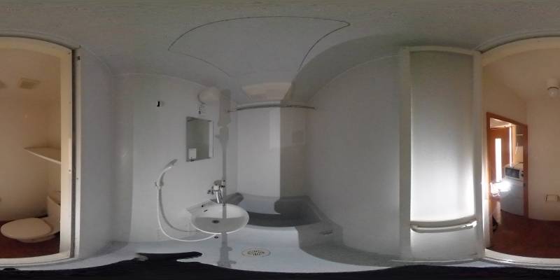 パノラマ画像バスルーム