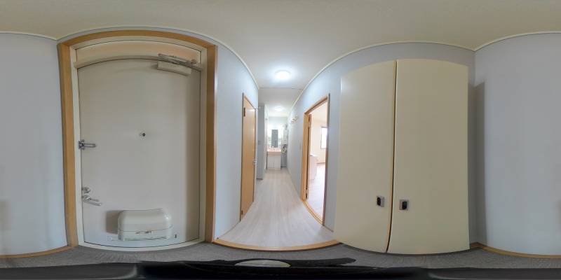 パノラマ画像玄関