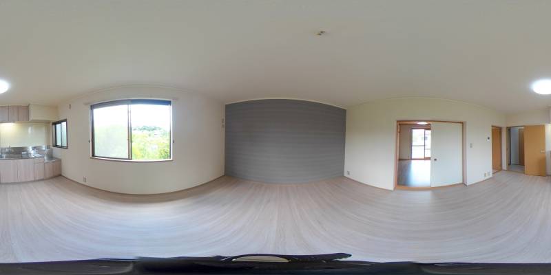 パノラマ画像リビング