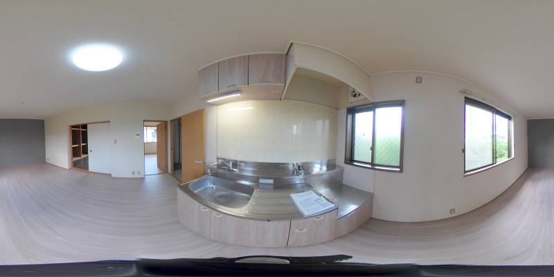 パノラマ画像キッチン