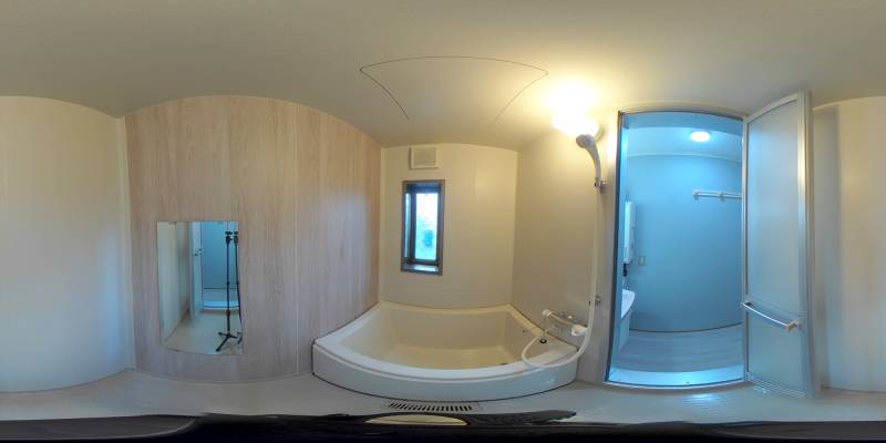 パノラマ画像バスルーム