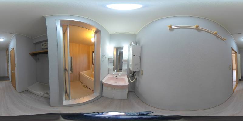 パノラマ画像洗面所