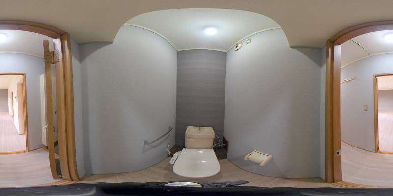 パノラマ画像トイレ