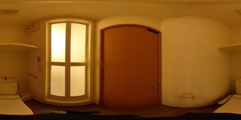 パノラマ画像トイレ