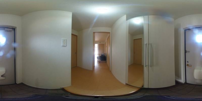 パノラマ画像玄関