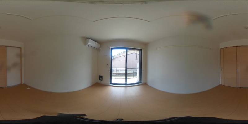 パノラマ画像洋室