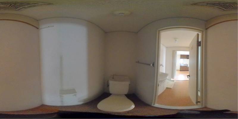 パノラマ画像トイレ