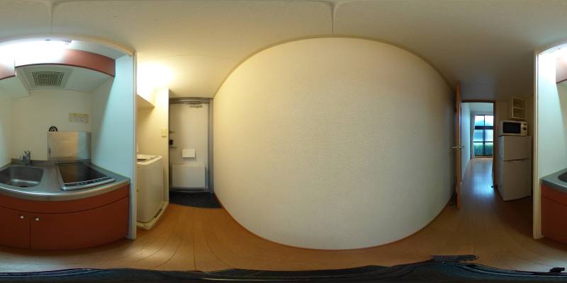 パノラマ画像キッチン