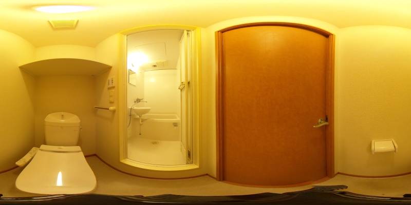 パノラマ画像トイレ