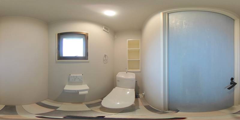 パノラマ画像トイレ