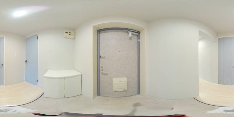 パノラマ画像玄関