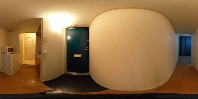 パノラマ画像玄関