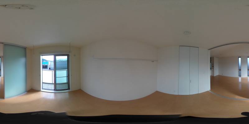 パノラマ画像洋室