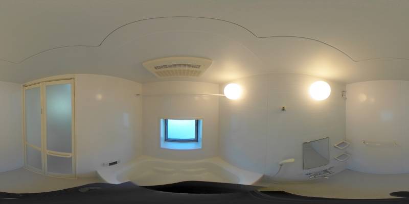 パノラマ画像バスルーム