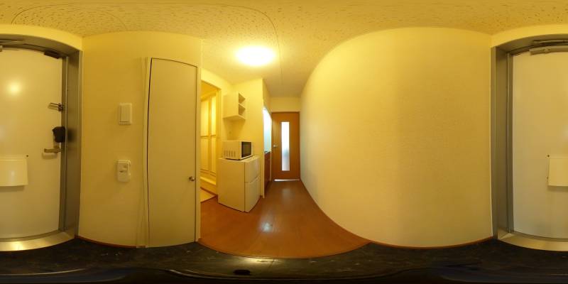 パノラマ画像玄関