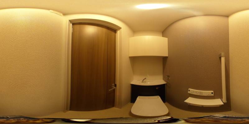 パノラマ画像トイレ