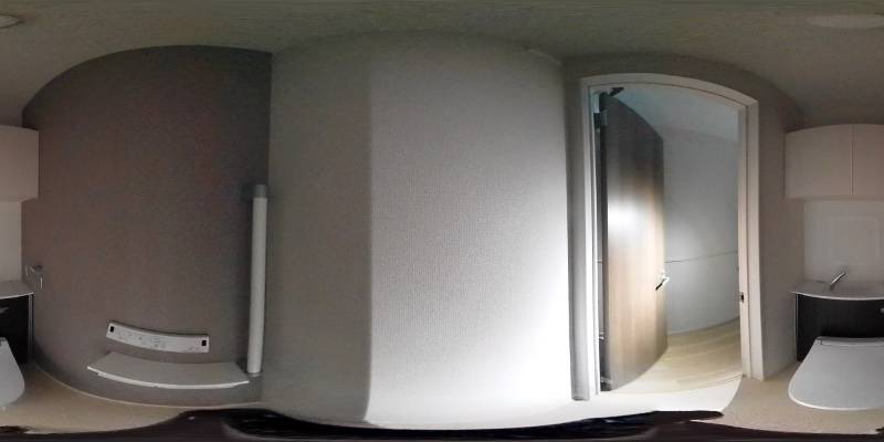 パノラマ画像トイレ