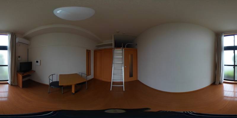 パノラマ画像リビング