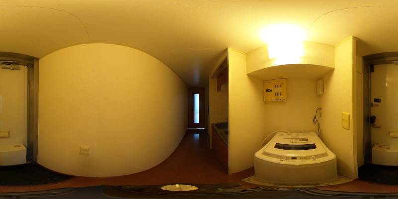 パノラマ画像玄関