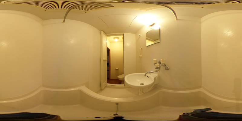 パノラマ画像バスルーム