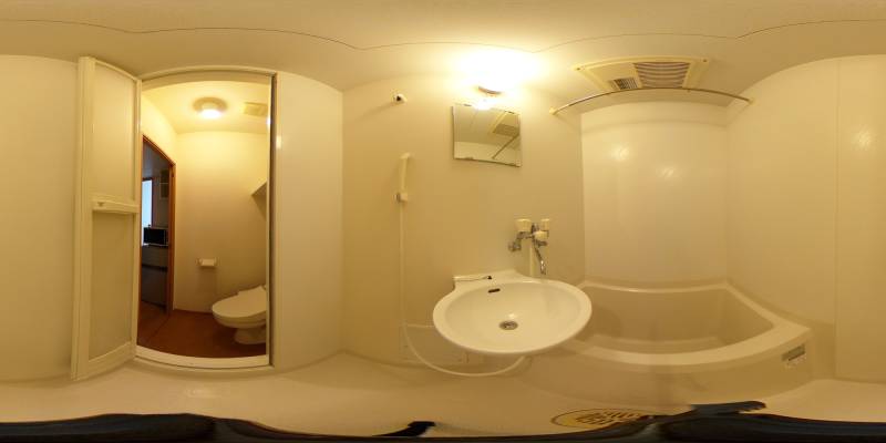 パノラマ画像洗面所