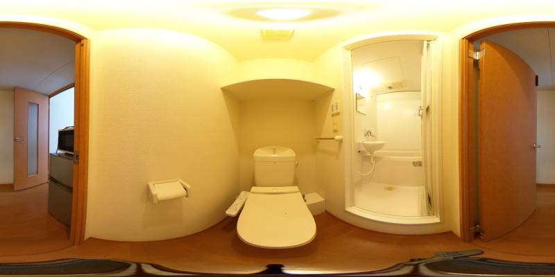 パノラマ画像トイレ