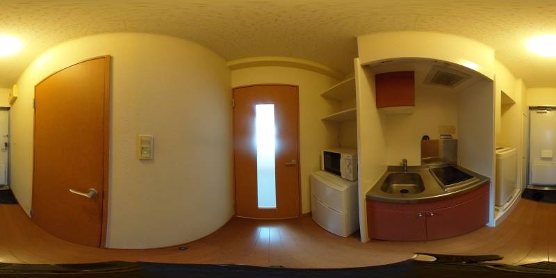 パノラマ画像キッチン