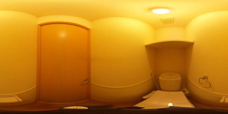 パノラマ画像トイレ