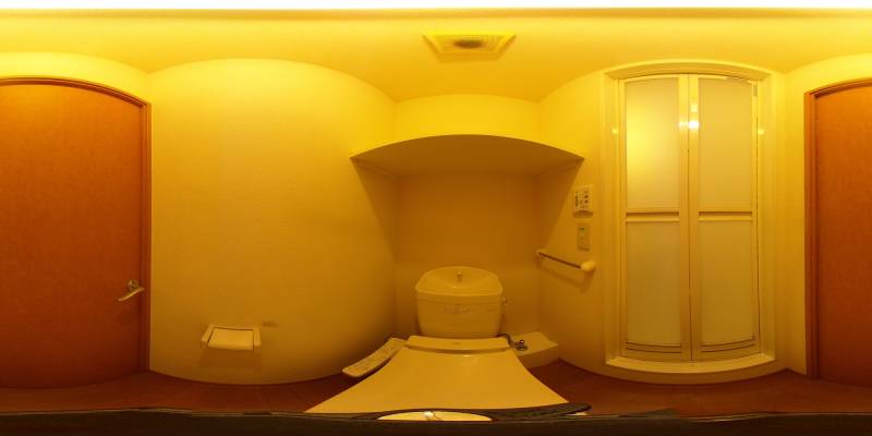 パノラマ画像トイレ