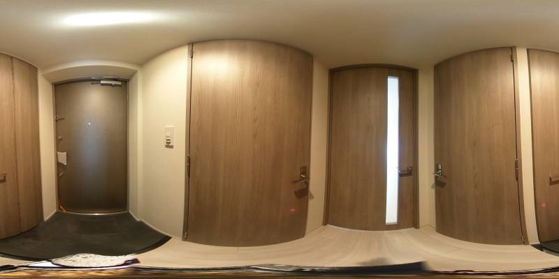 パノラマ画像玄関