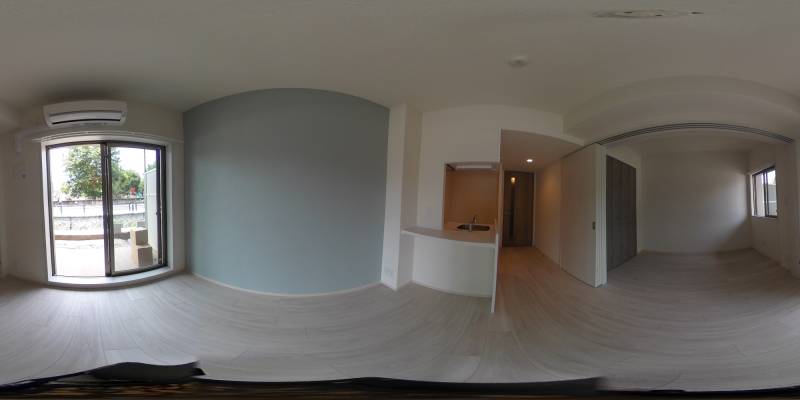 パノラマ画像リビング