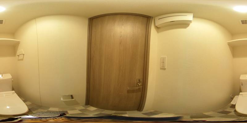 パノラマ画像トイレ