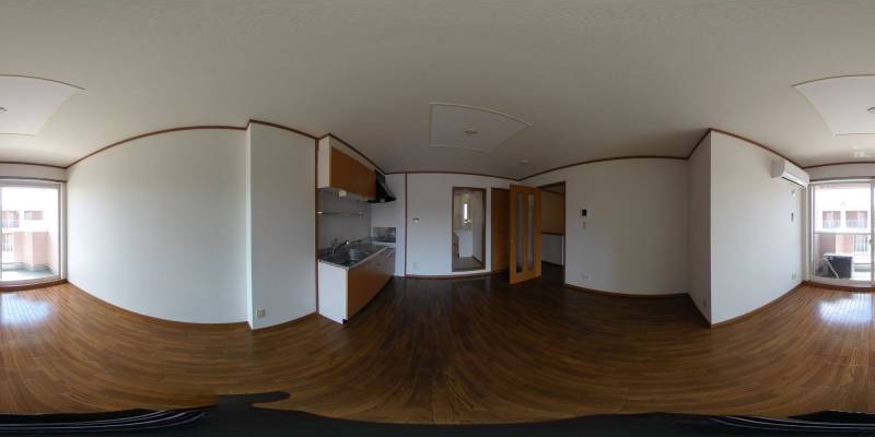 パノラマ画像リビング