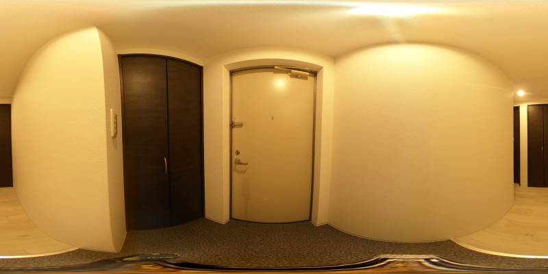 パノラマ画像玄関