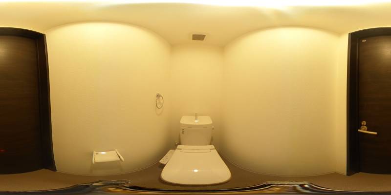 パノラマ画像トイレ