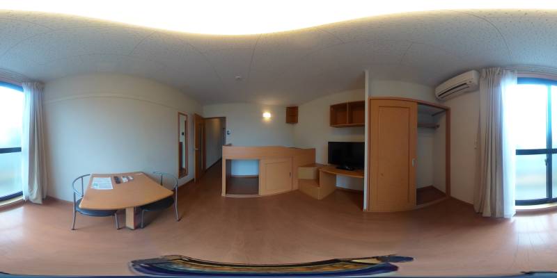 パノラマ画像洋室