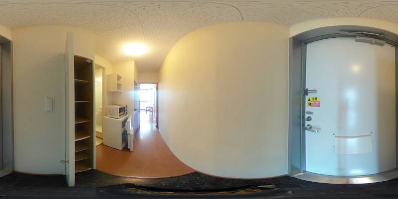 パノラマ画像玄関