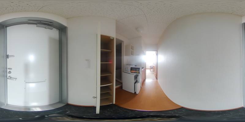 パノラマ画像玄関