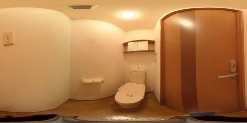 パノラマ画像トイレ
