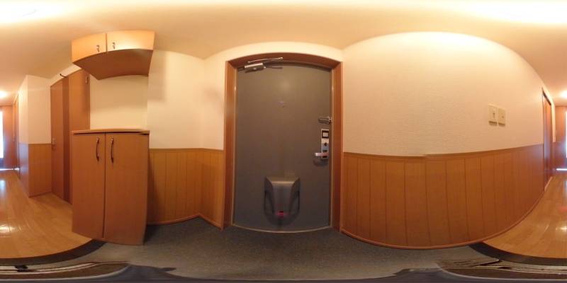 パノラマ画像玄関