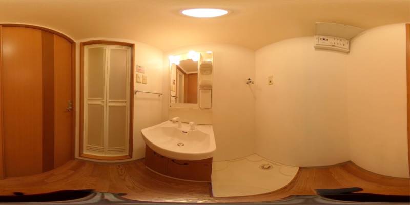 パノラマ画像洗面所