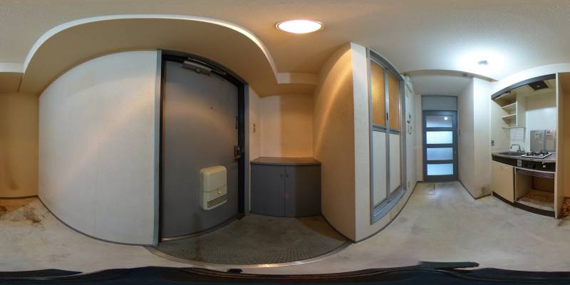 パノラマ画像玄関